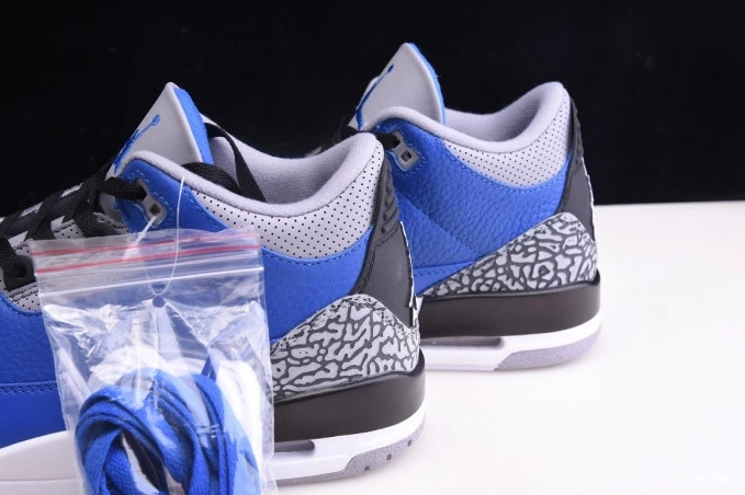- 400 CT8532 3 Royal' Jordan Retro 'Varsity Air 1004